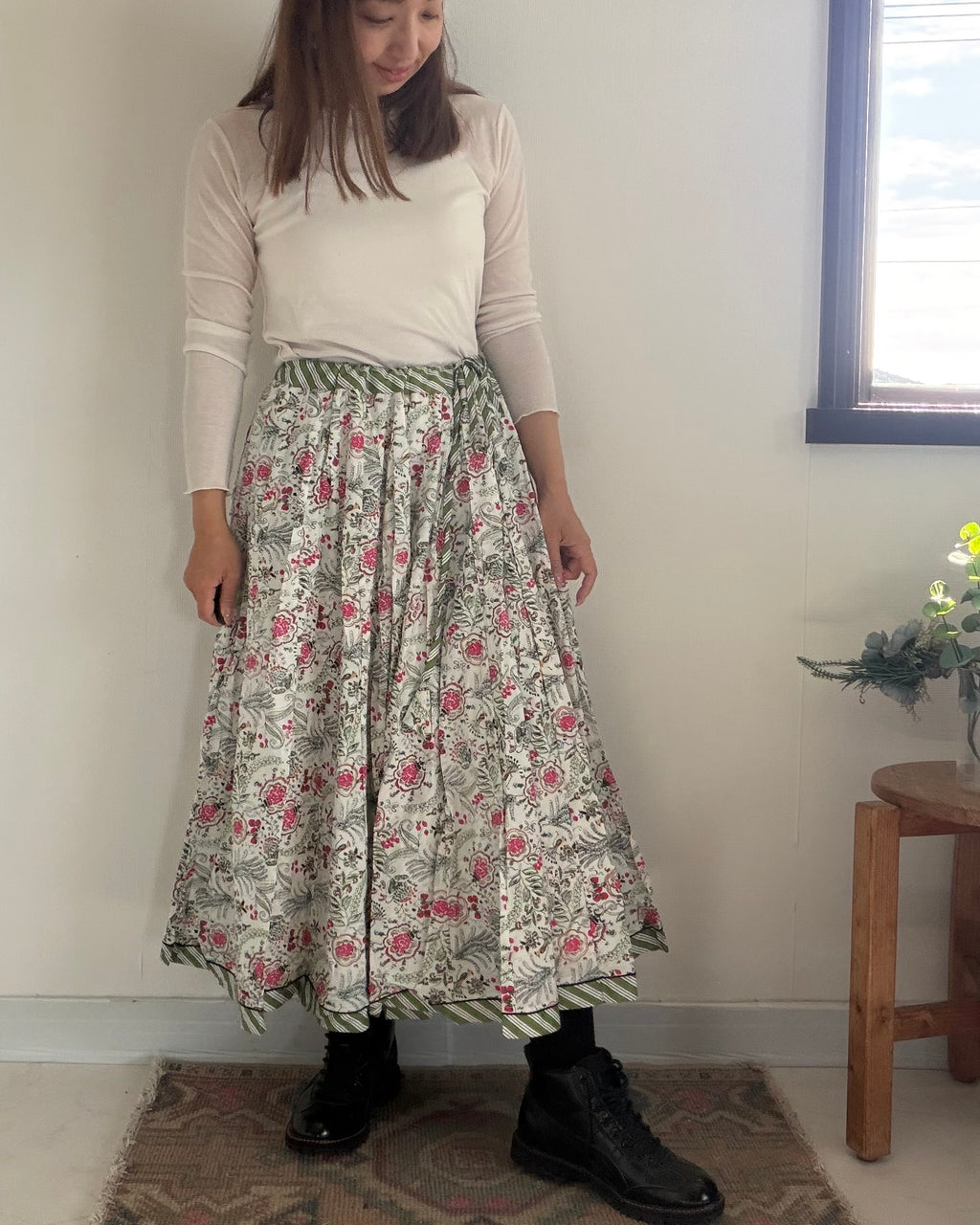 ガーグラースカート 80cm ショート丈 / グリーンバード